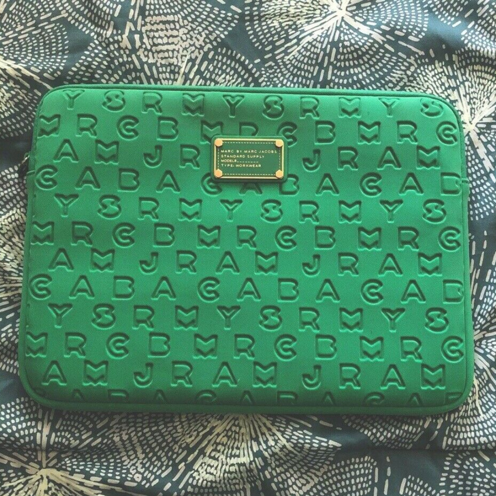 Marc by Marc Jacobs 13" Green Laptop Case